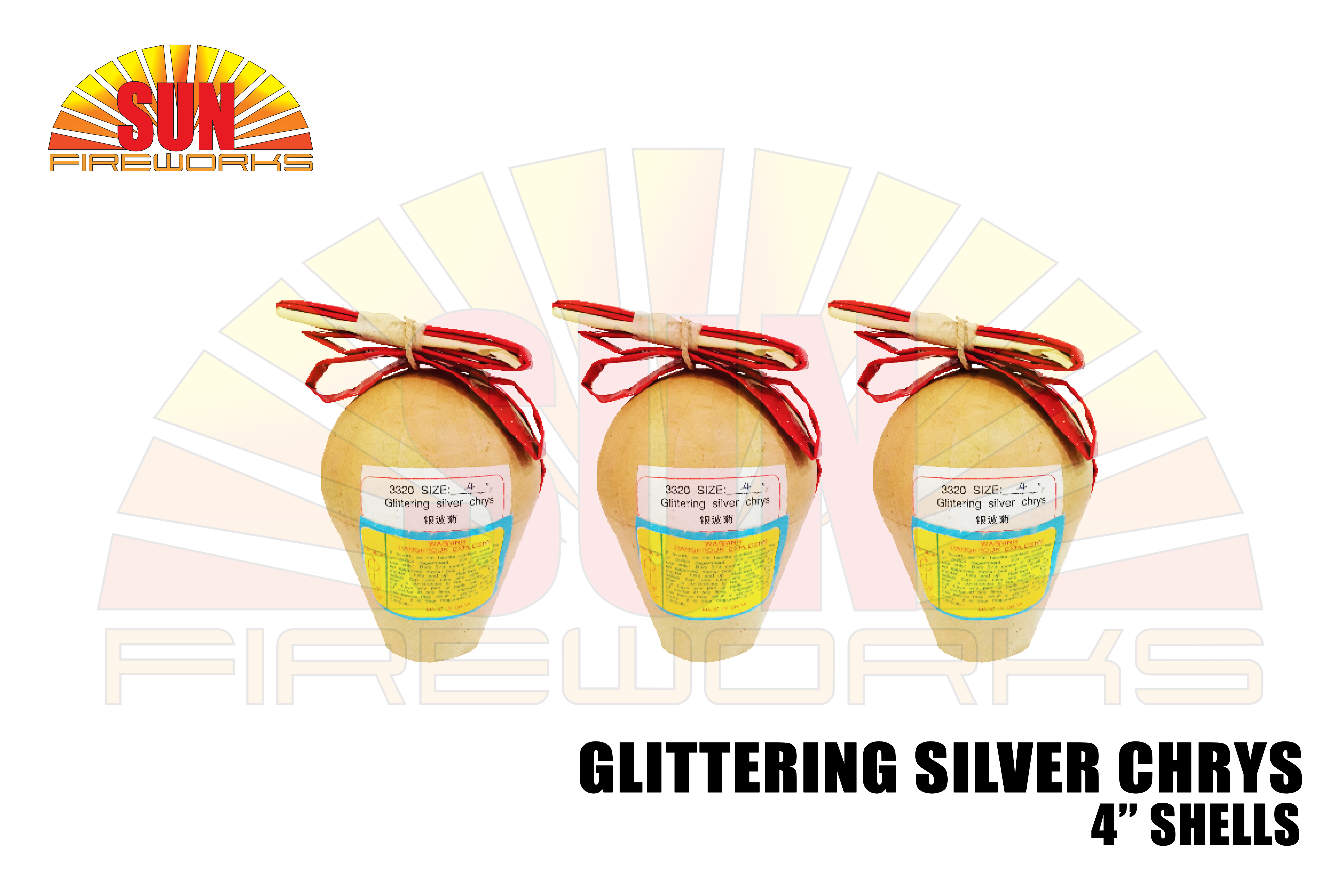 4_shells glittering silver chrys